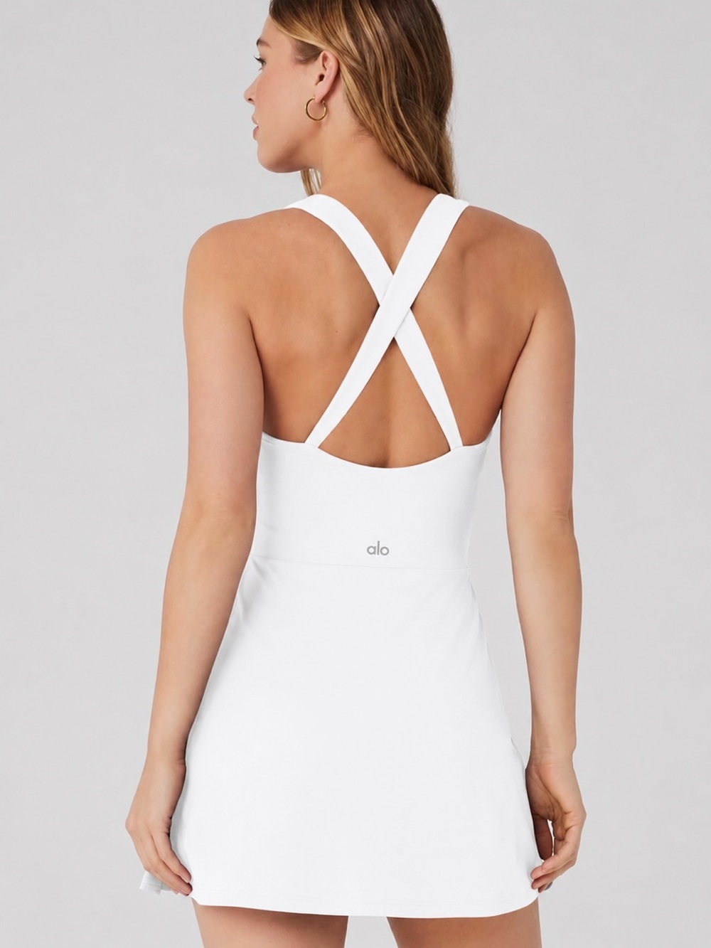 ALO white Tank Dress size Small - Picture 2 of 12